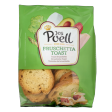 Jos Poell stokbrood of bruschetta toast